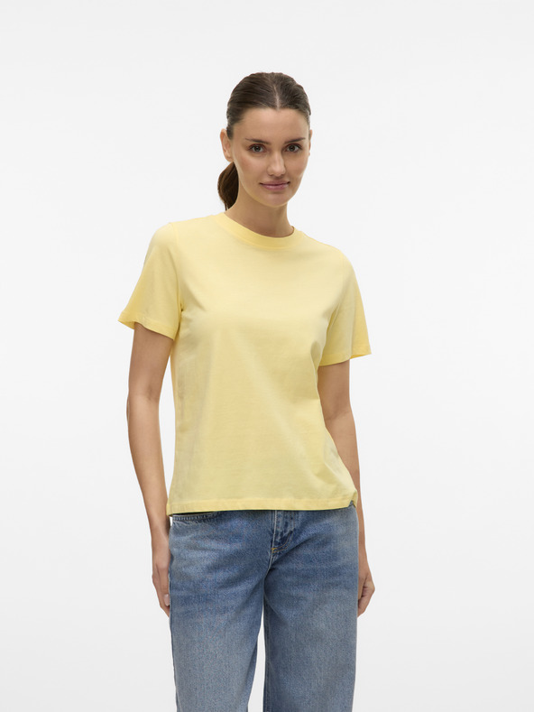 Vero Moda Maglietta Vero Moda Yellow da donna