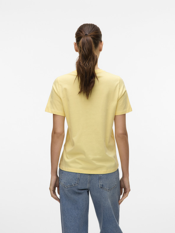 Vero Moda Maglietta Vero Moda Yellow da donna