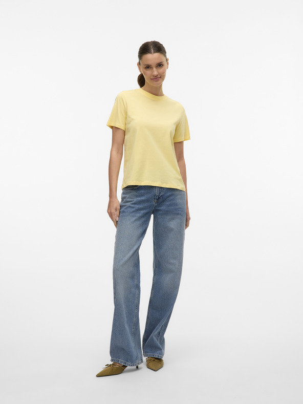 Vero Moda Maglietta Vero Moda Yellow da donna