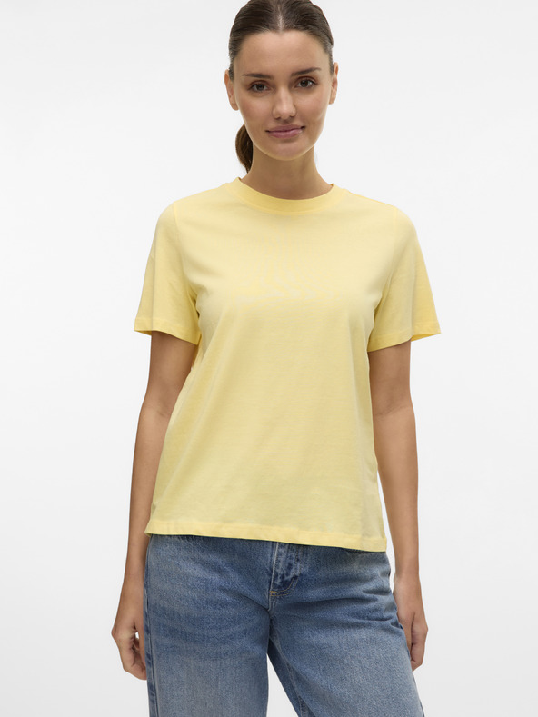 Vero Moda Maglietta Vero Moda Yellow da donna