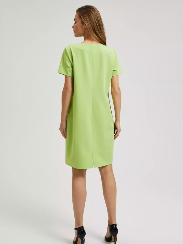 Moodo Abito verde chiaro a tinta unita Moodo
