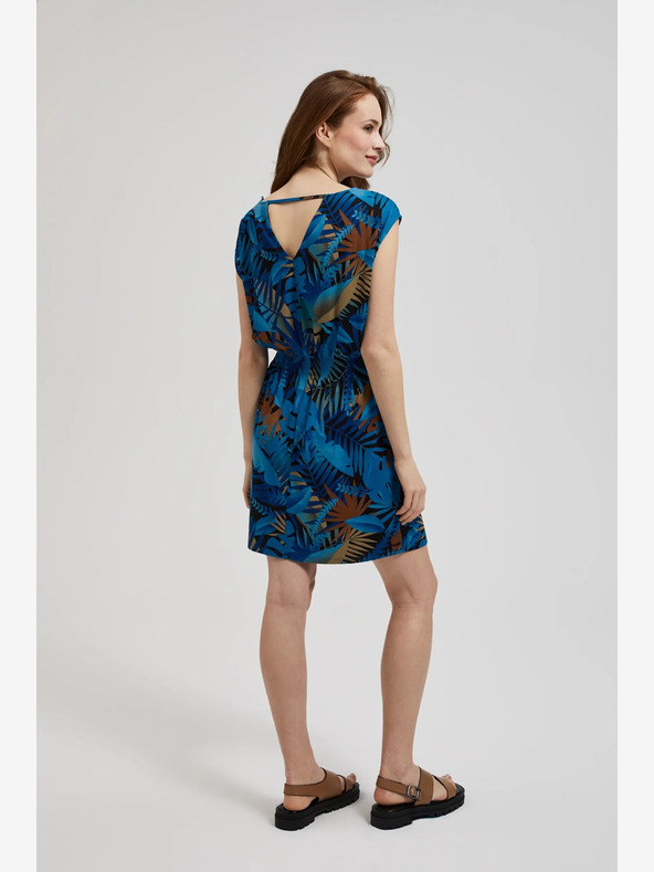 Moodo Abito blu a fantasia Moodo