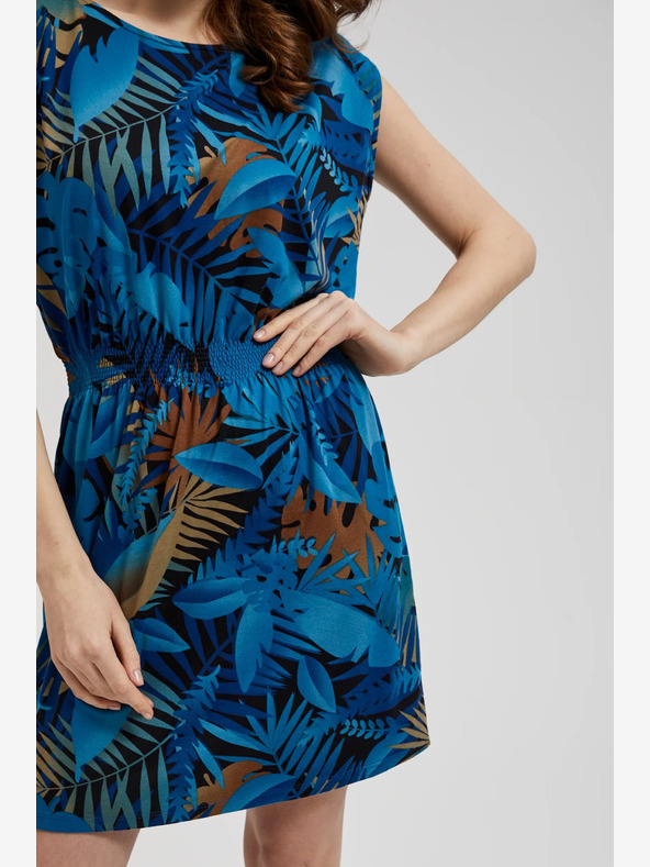 Moodo Abito blu a fantasia Moodo