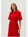 Moodo Abito camicia rosso da donna Moodo