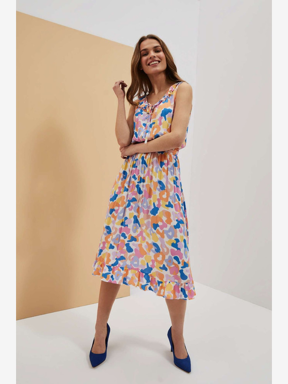 Moodo Abito fantasia crema Moodo