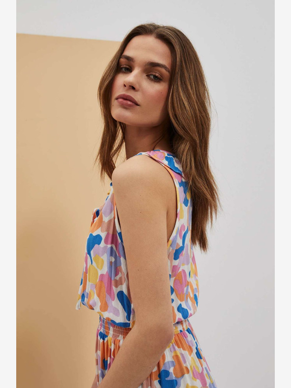 Moodo Abito fantasia crema Moodo