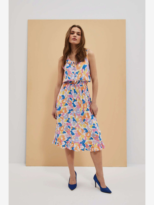 Moodo Abito fantasia crema Moodo