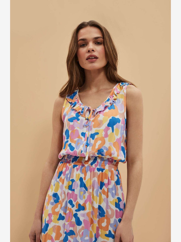 Moodo Abito fantasia crema Moodo