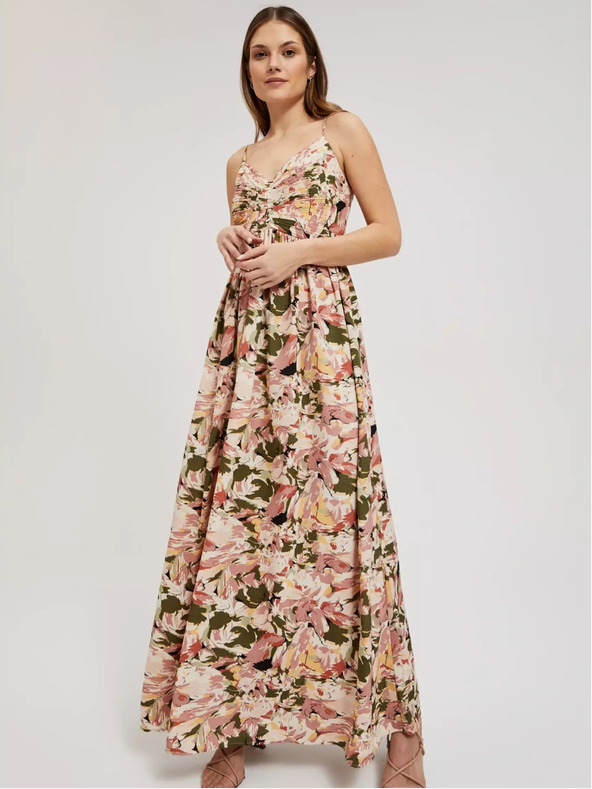 Moodo Abito rosa antico con fantasia Moodo