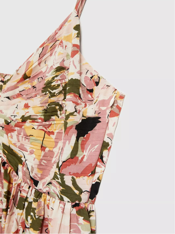 Moodo Abito rosa antico con fantasia Moodo