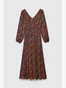 Moodo Abito da donna a fantasia arancione e marrone Moodo