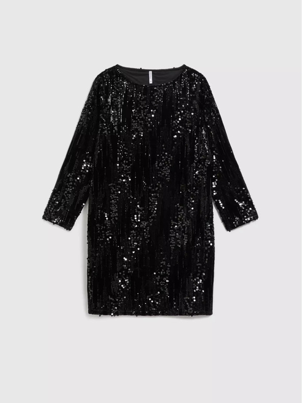 Moodo Abito da festa con paillettes da donna Moodo