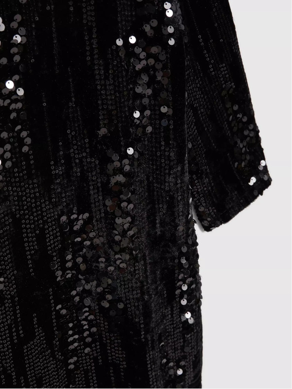 Moodo Abito da festa con paillettes da donna Moodo