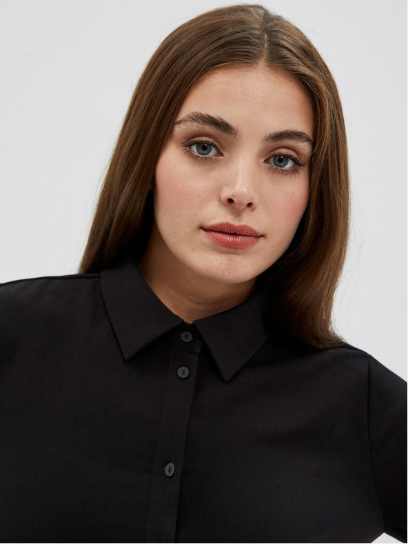 Moodo Abito midi nero da donna Moodo