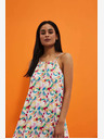 Moodo Abito estivo senza spalline a fantasia Moodo