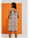 Moodo Abito estivo senza spalline a fantasia Moodo
