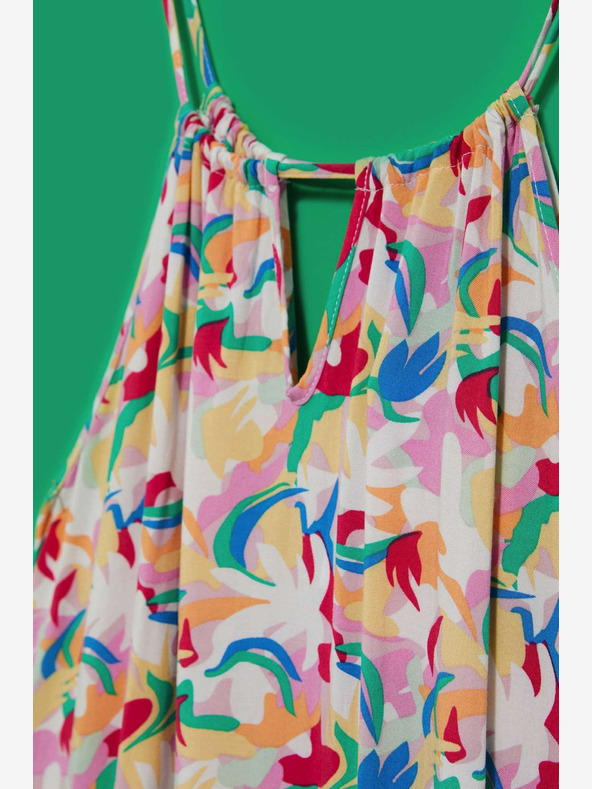 Moodo Abito estivo senza spalline a fantasia Moodo