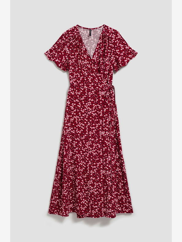 Moodo Maxi abito rosa scuro Moodo