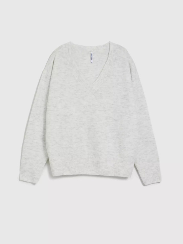 Moodo Maglione donna con scollo a V Moodo