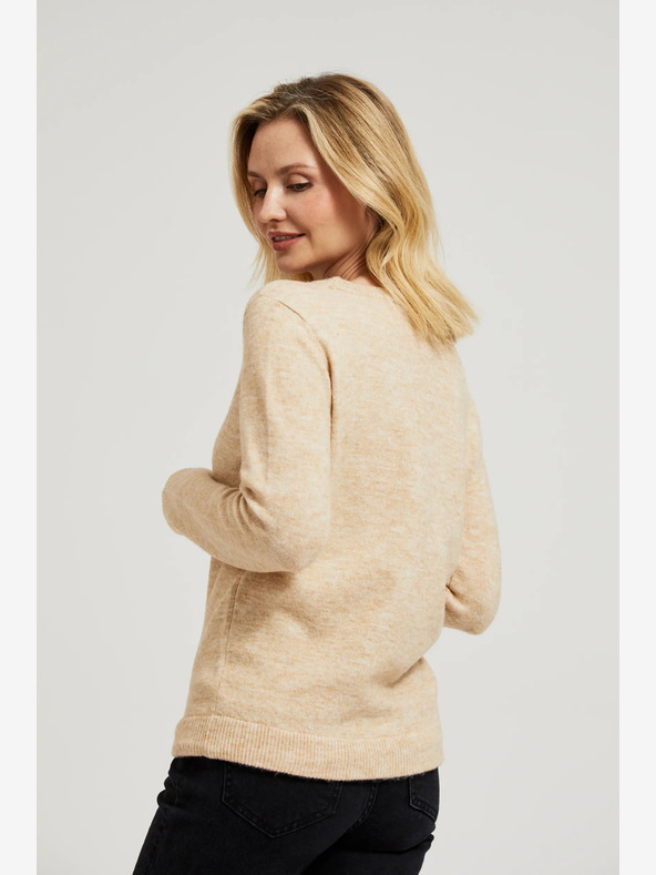 Moodo Maglione da donna beige Moodo