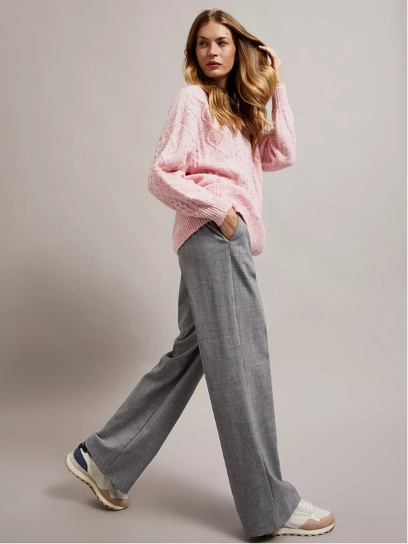 Moodo Maglione rosa a maniche larghe Moodo