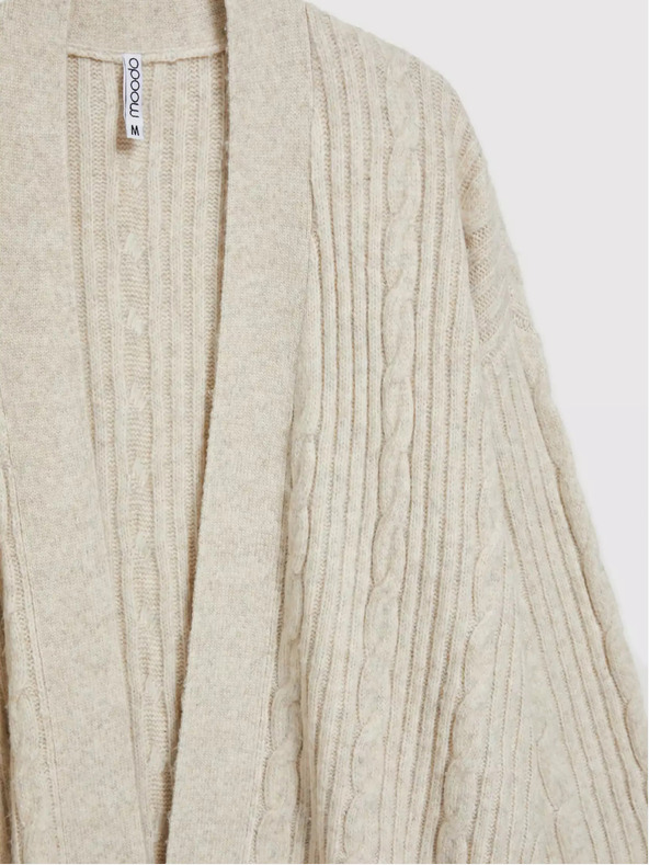 Moodo Cardigan lungo beige Moodo