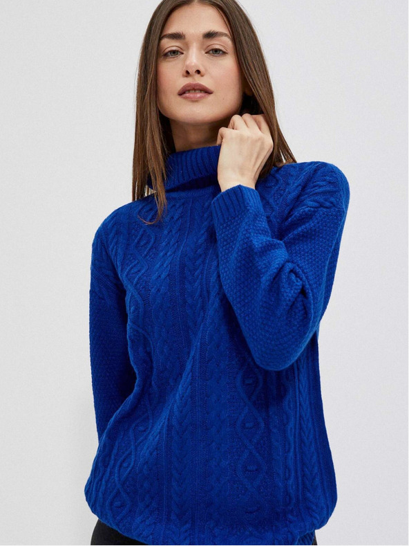 Moodo Maglione blu da donna Moodo