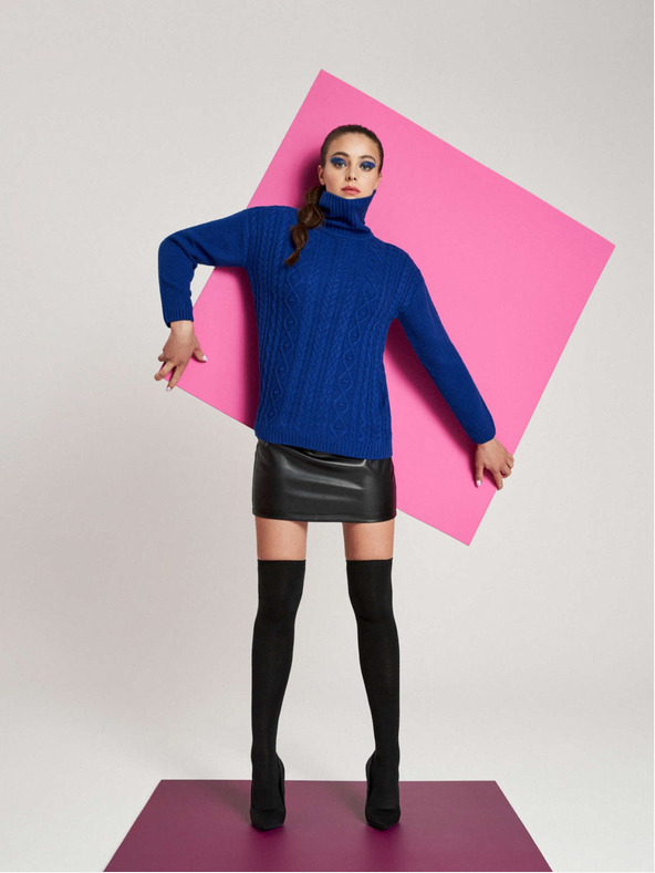 Moodo Maglione blu da donna Moodo