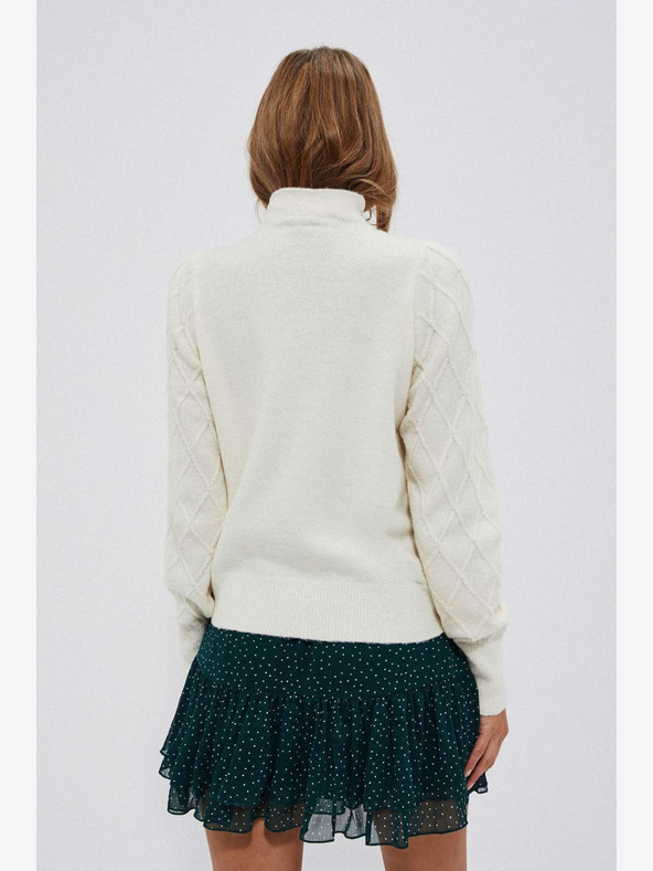 Moodo Maglione da donna Moodo color crema