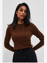 Moodo Maglione marrone da donna Moodo