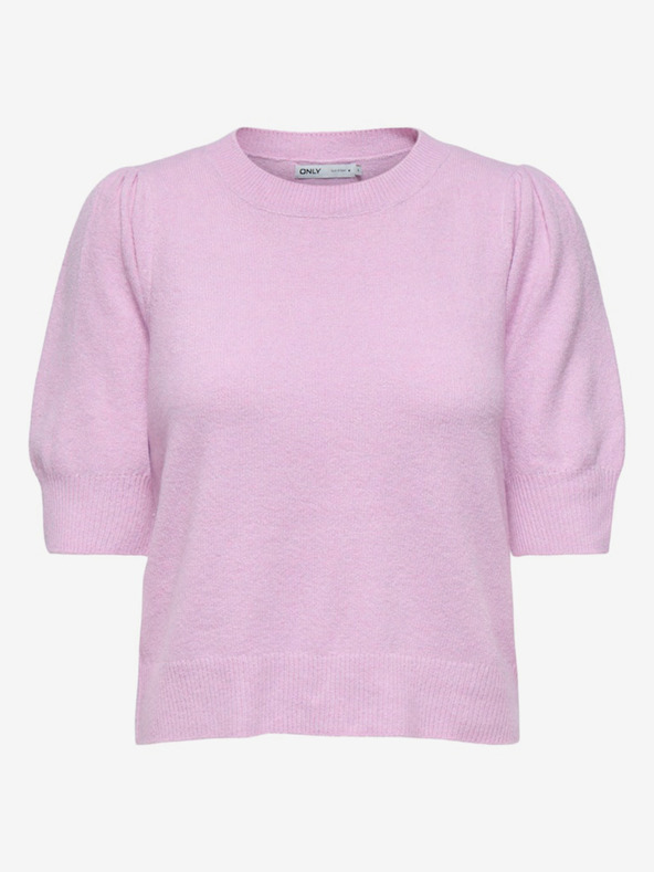 ONLY Maglia a maniche corte rosa da donna ONLY ONLRICA