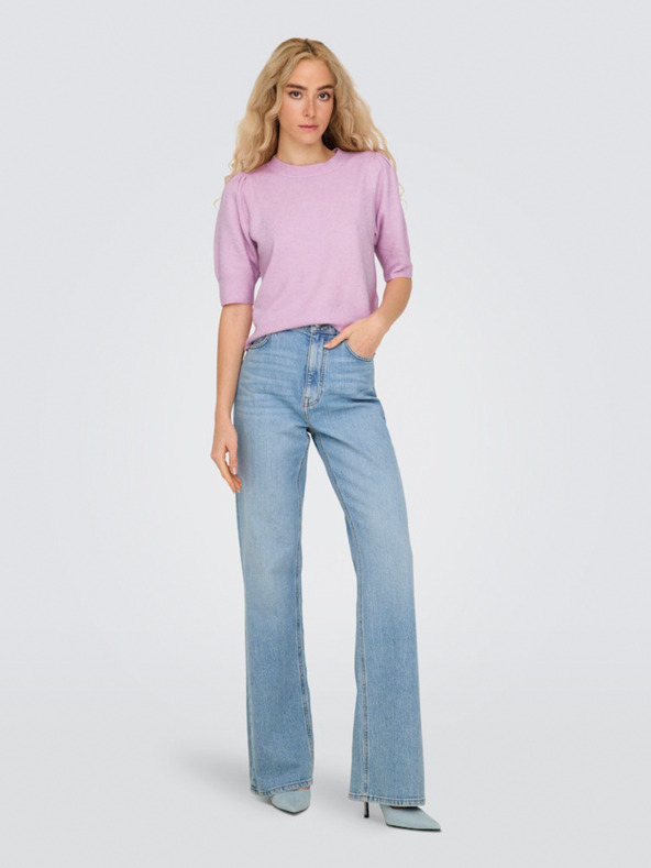 ONLY Maglia a maniche corte rosa da donna ONLY ONLRICA