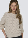 ONLY Maglione da donna beige SOLO