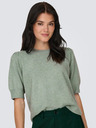 ONLY Maglione verde a maniche corte da donna ONLY ONLRICA