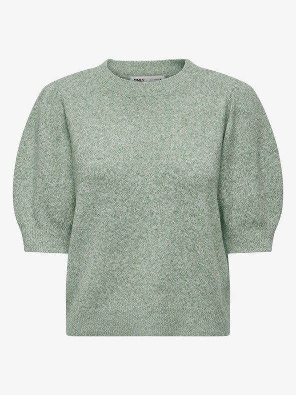 ONLY Maglione verde a maniche corte da donna ONLY ONLRICA