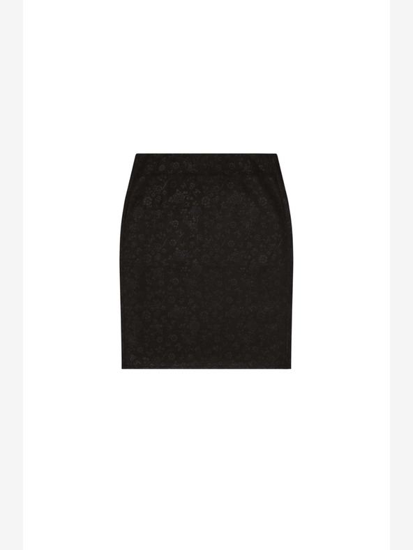 Moodo Gonna floreale nera da donna Moodo