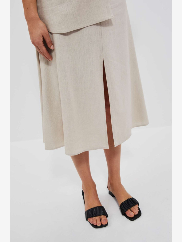 Moodo Gonna da donna beige Moodo