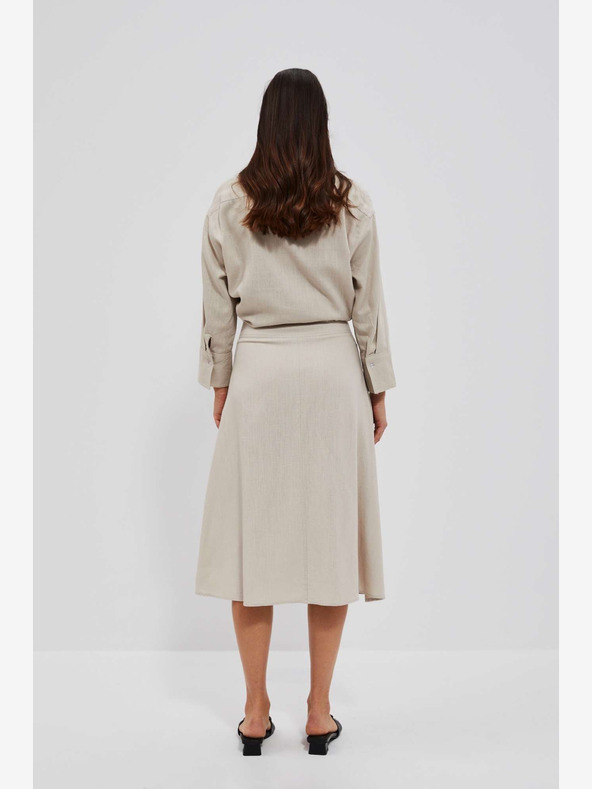 Moodo Gonna da donna beige Moodo