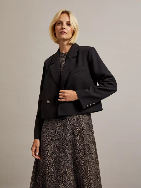 Moodo Giacca corta nera da donna Moodo