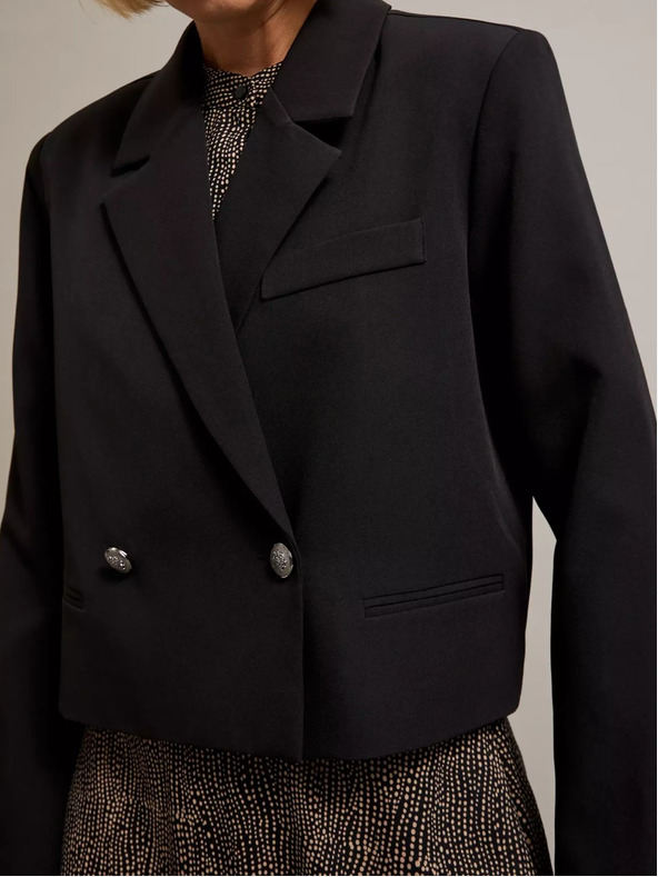 Moodo Giacca corta nera da donna Moodo