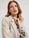 Moodo Moodo blazer beige da donna