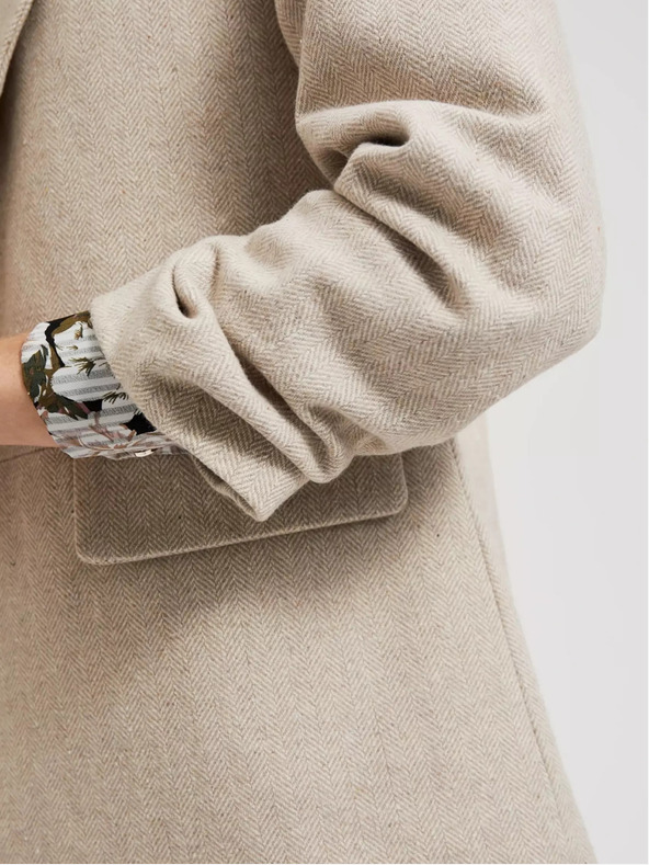 Moodo Moodo blazer beige da donna