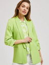 Moodo Giacca verde con maniche a 3/4 Moodo