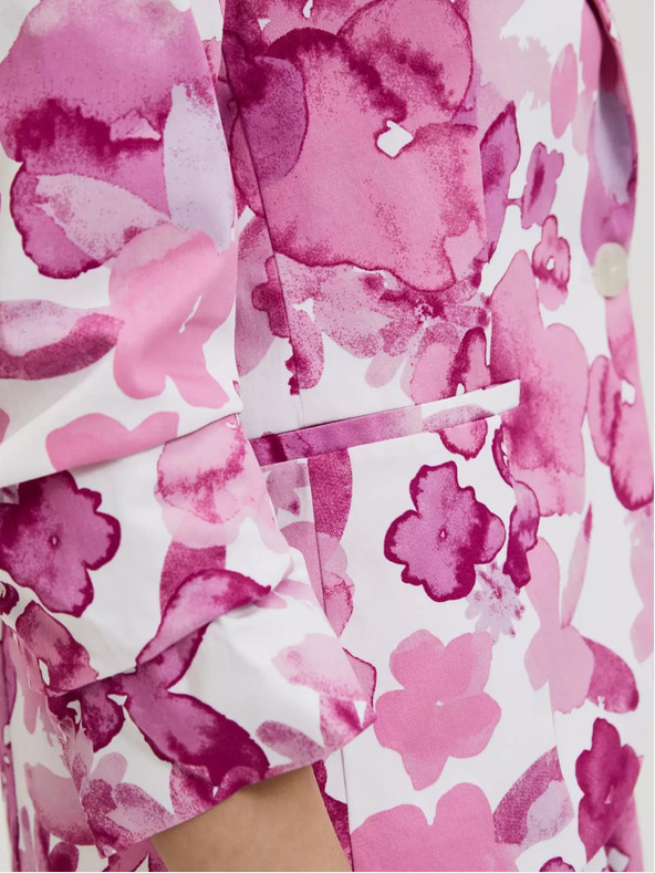 Moodo Giacca rosa a fantasia Moodo