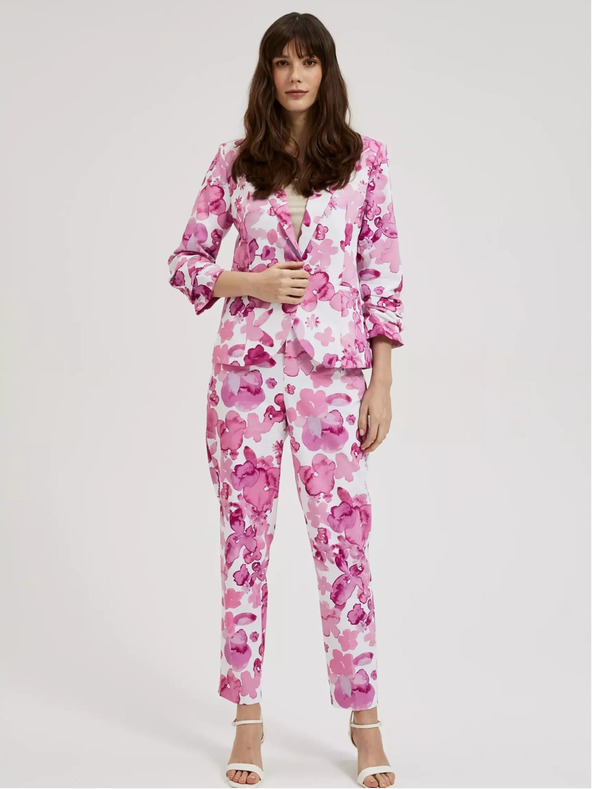 Moodo Giacca rosa a fantasia Moodo