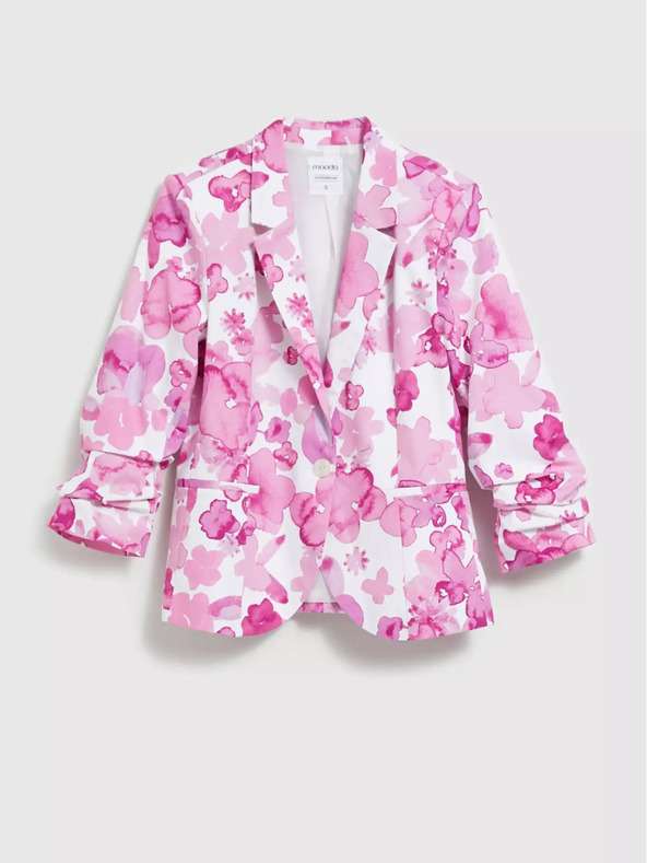 Moodo Giacca rosa a fantasia Moodo