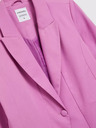 Moodo Blazer monopetto a maniche lunghe rosa Moodo