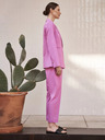 Moodo Blazer monopetto a maniche lunghe rosa Moodo
