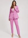 Moodo Blazer monopetto a maniche lunghe rosa Moodo