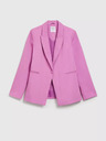 Moodo Blazer monopetto a maniche lunghe rosa Moodo